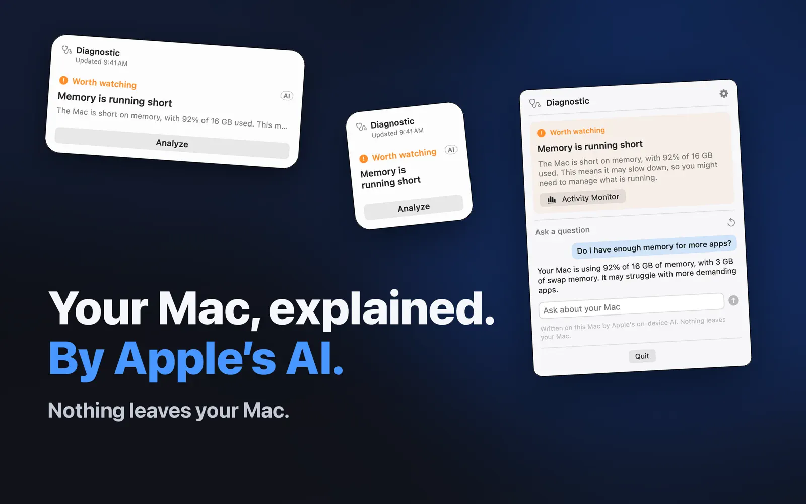 Screenshot 4 of 5 from the SimplyBar listing on the Mac App Store.