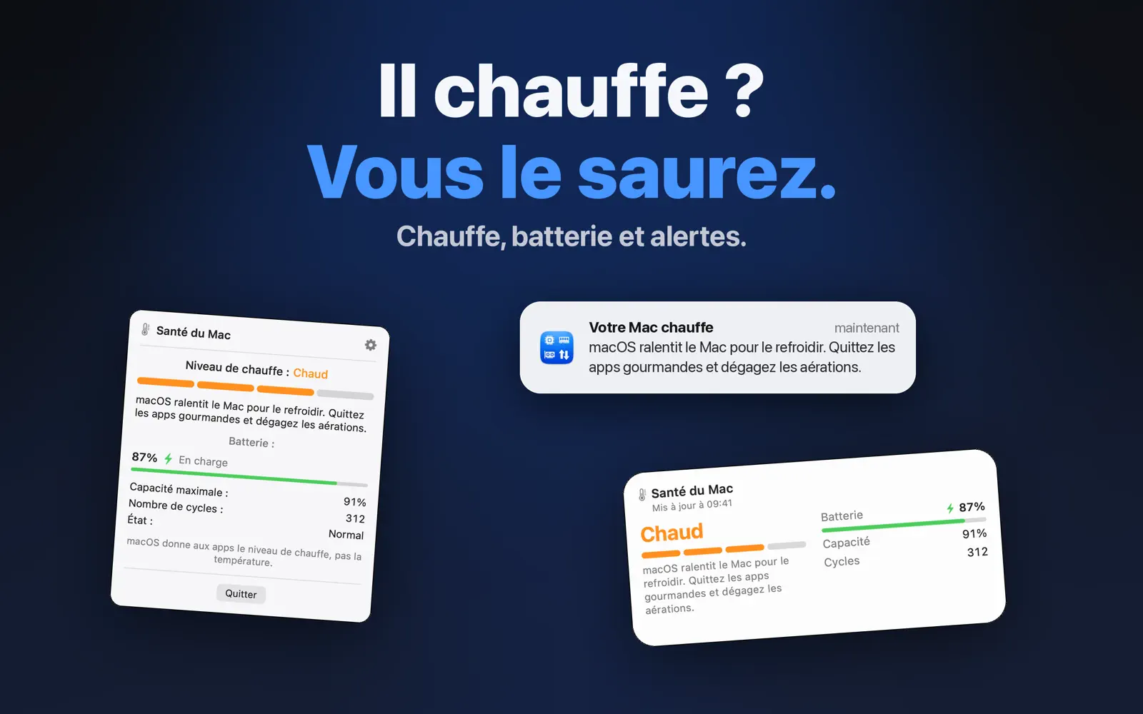 Capture d'écran 5 sur 5 de la fiche de SimplyBar sur le Mac App Store.
