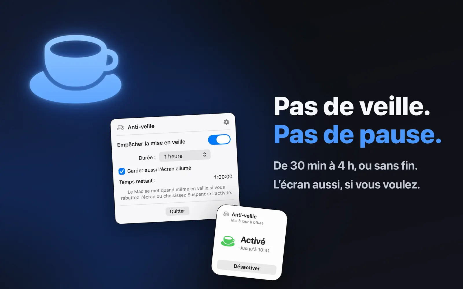 Capture d'écran 3 sur 5 de la fiche de SimplyBar sur le Mac App Store.