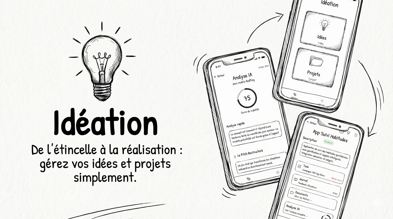 Vue d'ensemble Idéation