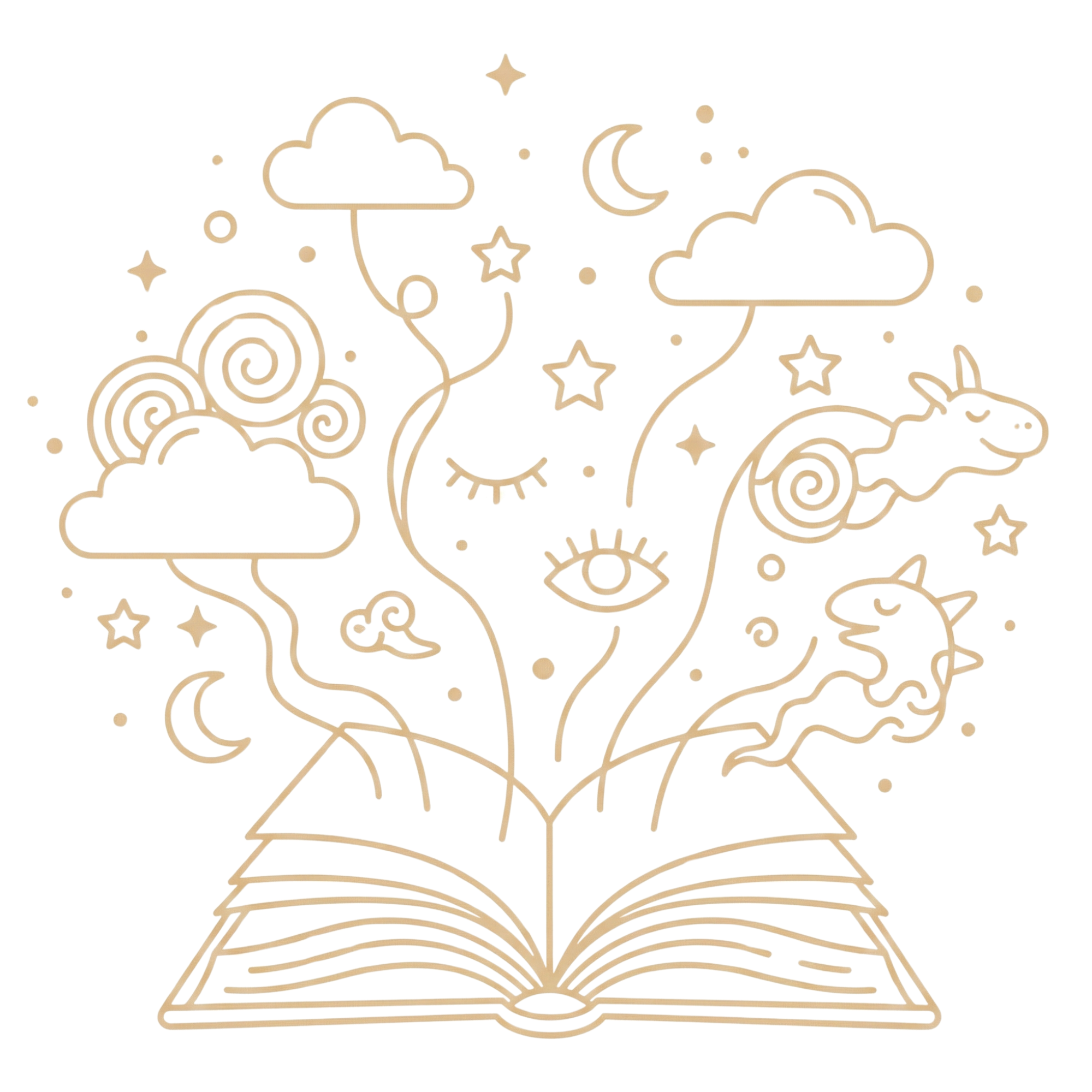 Illustration livre de rêves